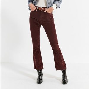 Urban Outfitters Corduroy Kick Cropped Pants